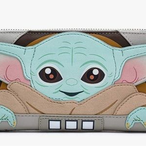 Loungefly Star Wars Baby Yoda The Mandalorian Wallet